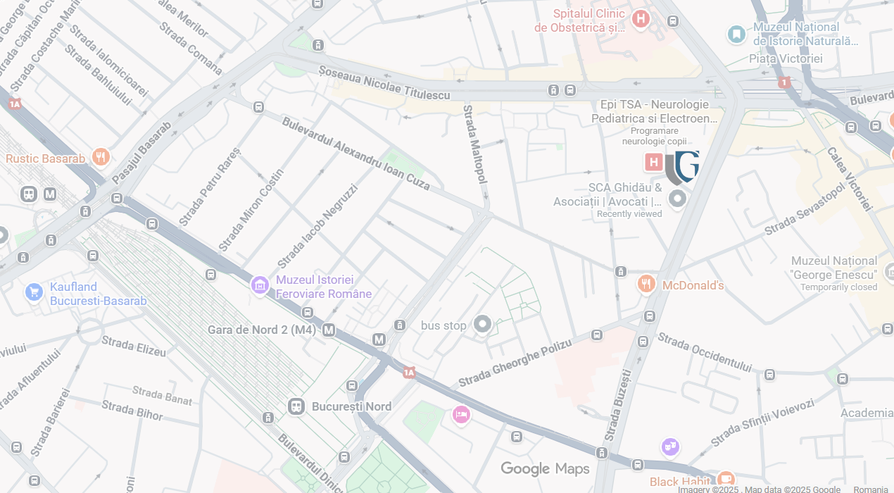 imagine hartă cu link către google maps